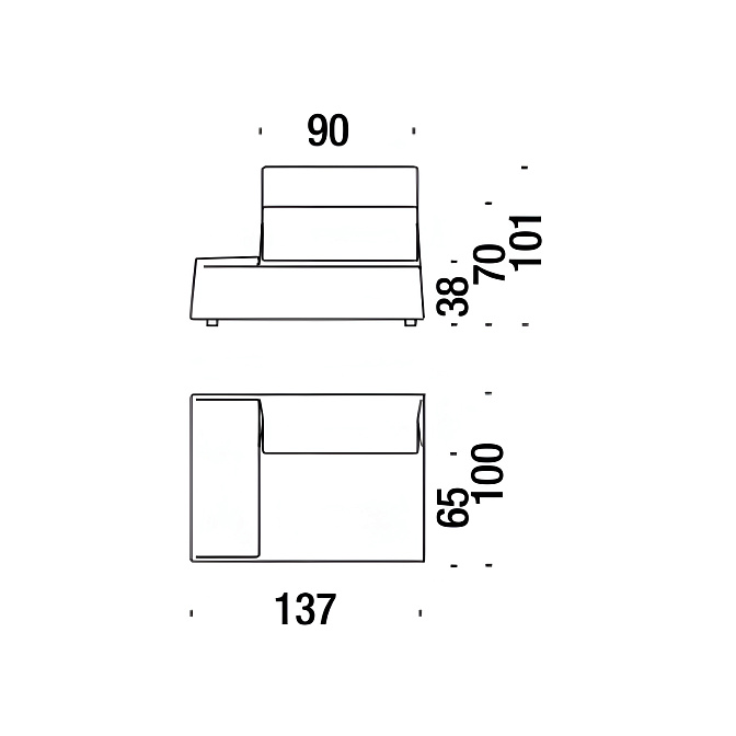 Модульный диван Moroso Highlands - фото-4 | interior market