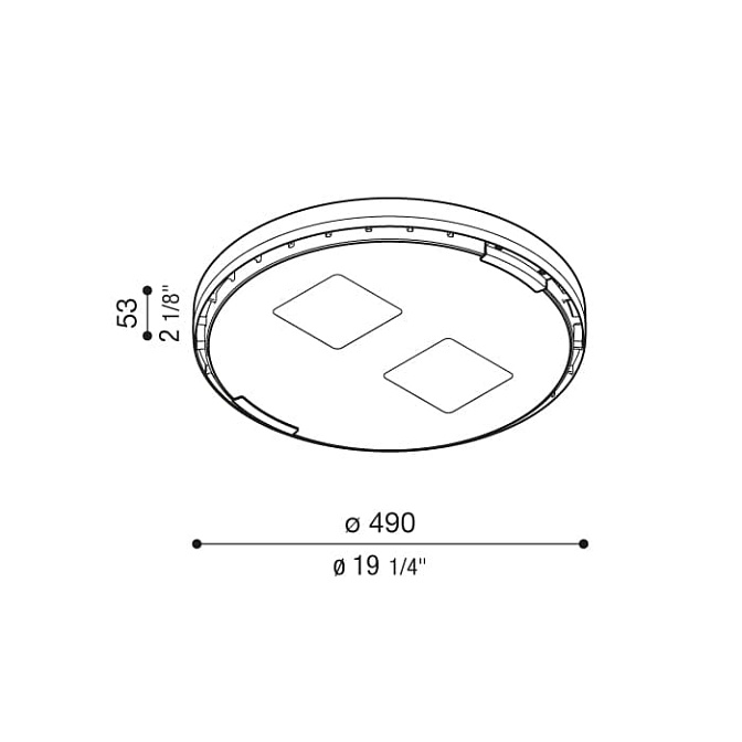 Потолочный светильник  Lombardo  - фото-3 | interior market