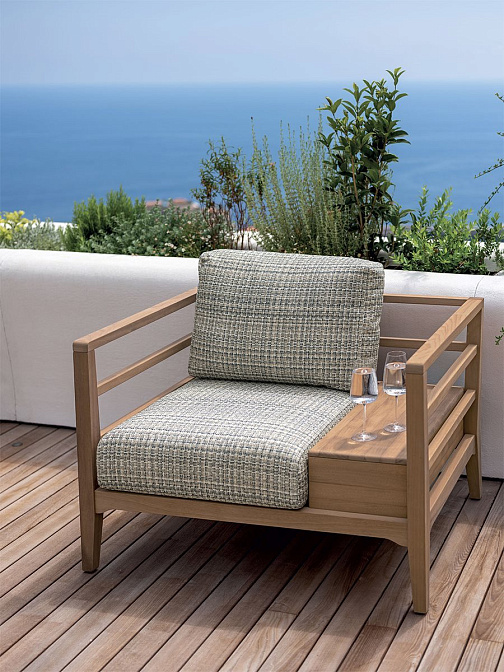 Кресло для улицы Longhi Stadel - фото-2 | interior market