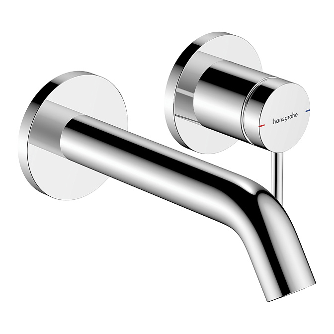 Внешняя часть встраиваемого смесителя для раковины Hansgrohe Tecturis S - фото-1 | interior market
