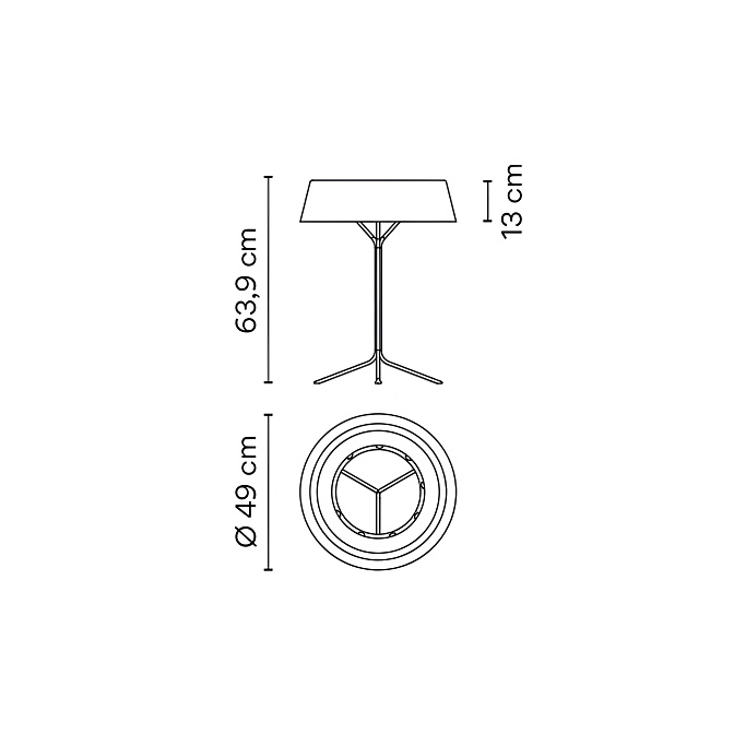 Настольная лампа Vibia Lily - фото-3 | interior market