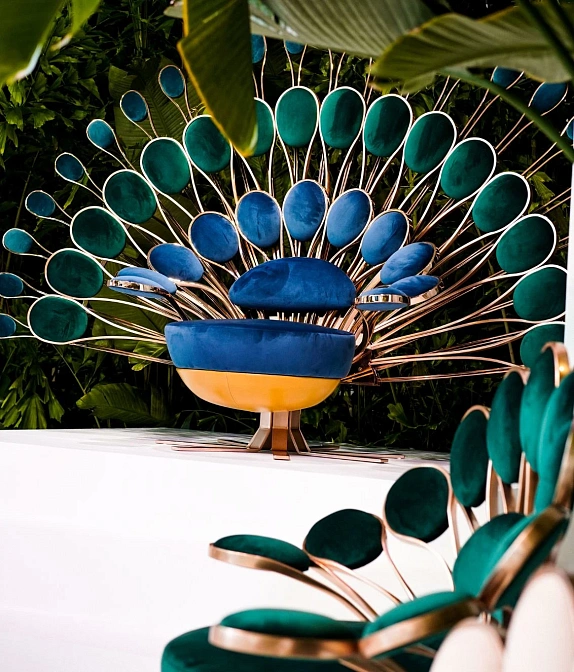 Кресло Visionnaire By Ipe Cavalli Pavone Throne - фото-3 | interior market