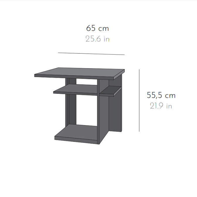 Журнальный столик Pierre Chareau Mondrian - фото-4 | interior market