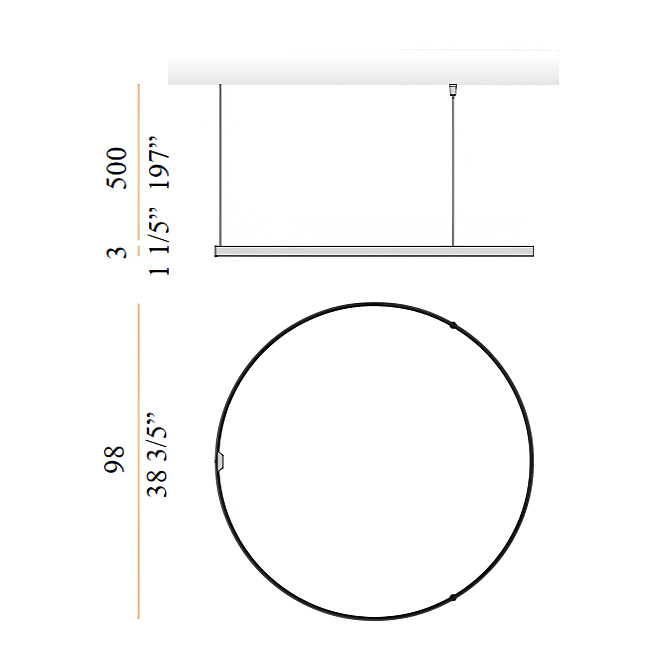 Потолочный светильник  Panzeri ZERO ROUND - фото-5 | interior market
