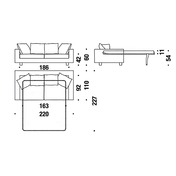 Диван Moroso Nebula Night - фото-3 | interior market