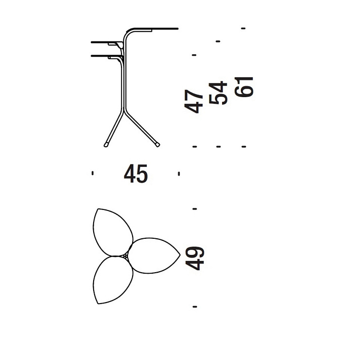 Журнальный столик Moroso Morning Glory - фото-4 | interior market
