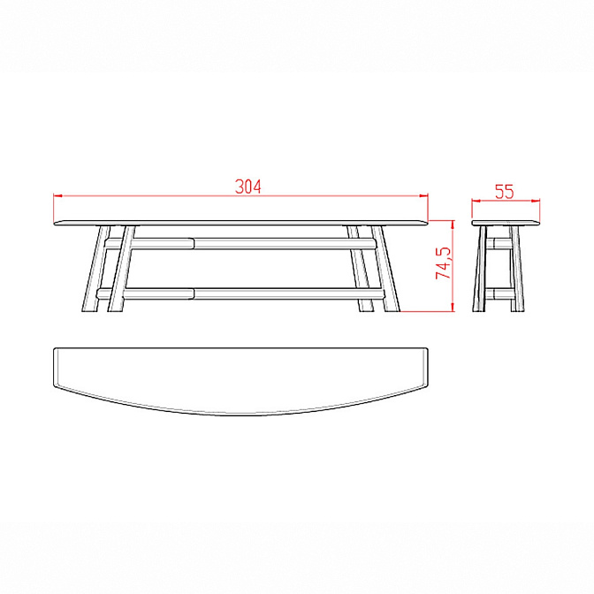 Консоль  JNL Bonnie & Clyde - фото-4 | interior market