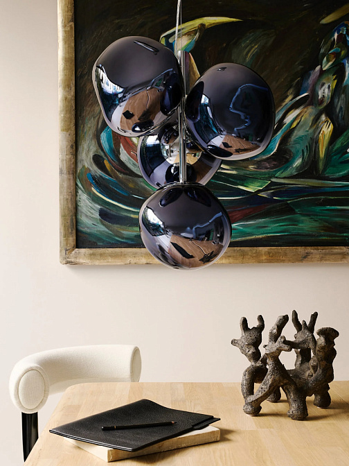 Потолочный светильник  Tom Dixon Melt Mini Chandelier - фото-4 | interior market