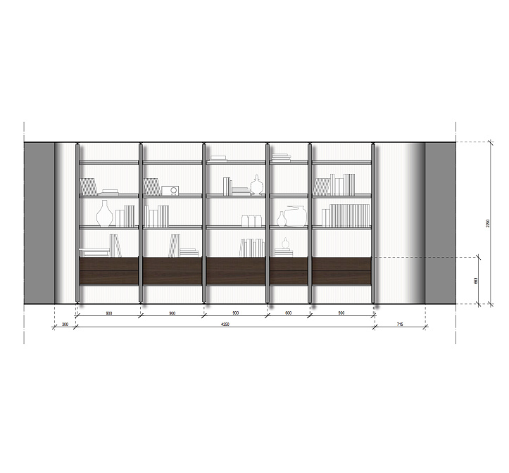 Стеллаж  De Padova SAINTPAUL - фото-5 | interior market