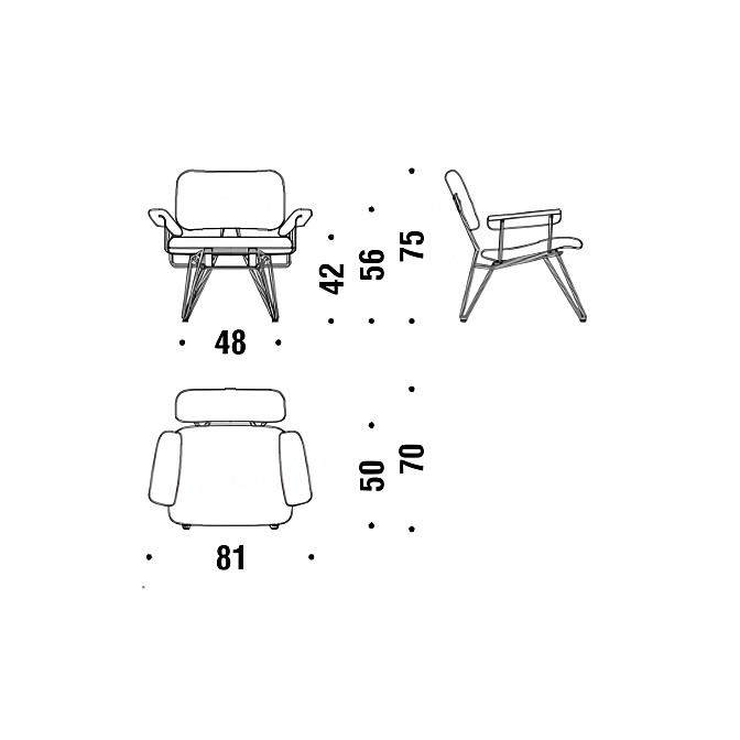 Стул Moroso Overdyed - фото-5 | interior market