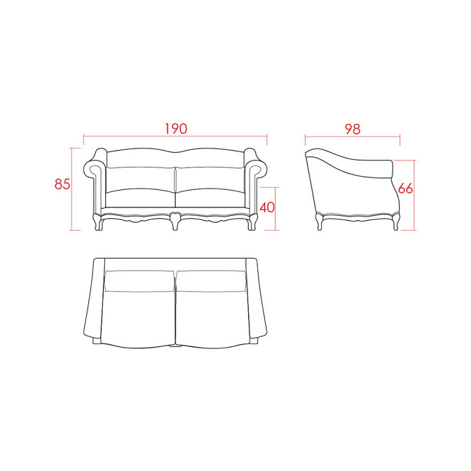 Диван JNL Molière - фото-2 | interior market