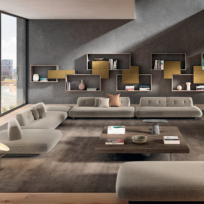 Модульный диван Lago SAND - фото-1 | interior market