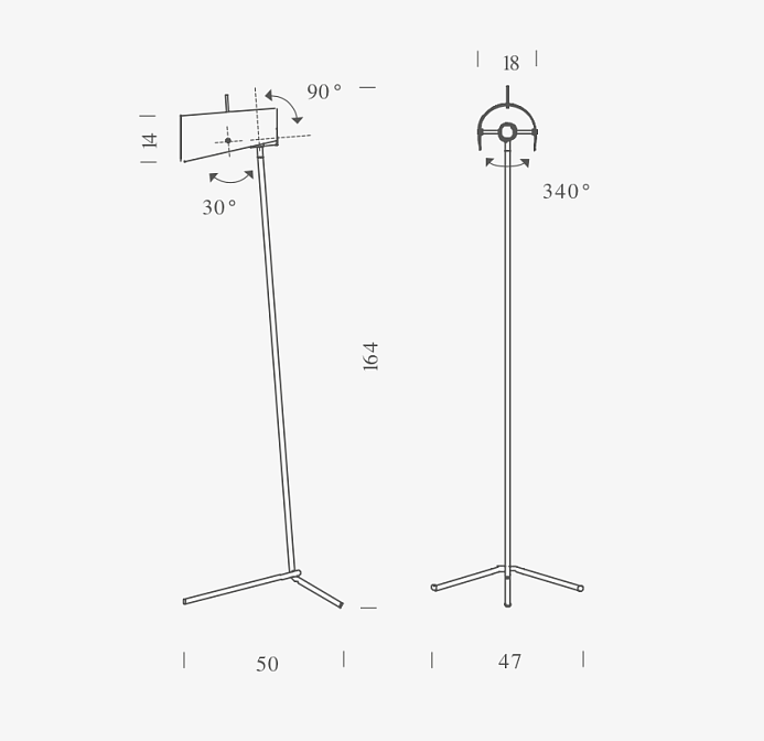 Торшер  Nemo CLARITAS - фото-9 | interior market
