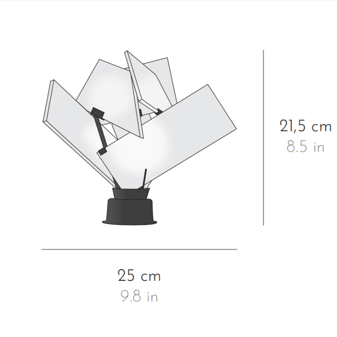 Настольная лампа Pierre Chareau Fleur - фото-5 | interior market