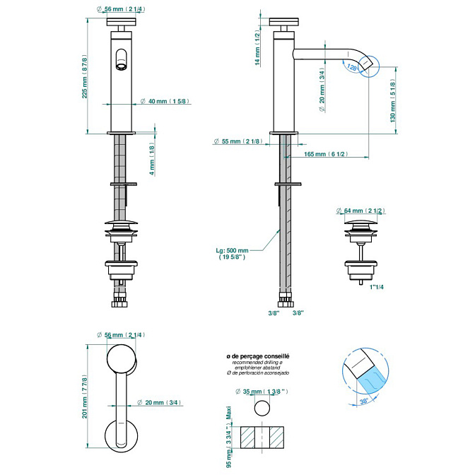 Смеситель для раковины THG Yoko Color - фото-2 | interior market