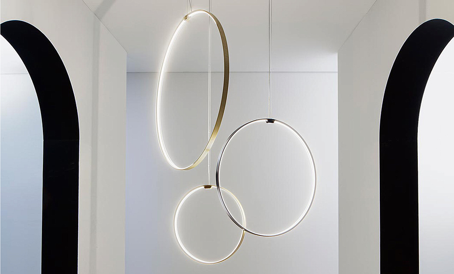 Потолочный светильник  Panzeri Zero round vertical - фото-2 | interior market