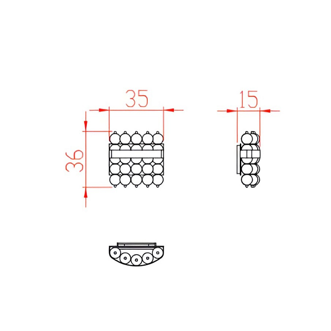 Бра JNL Latone - фото-3 | interior market