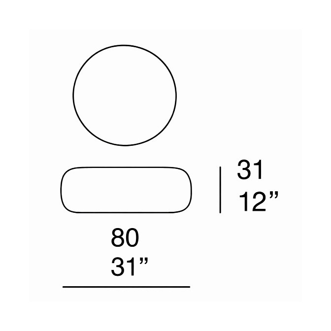 Пуф для улицы Paola lenti Otto  - фото-6 | interior market