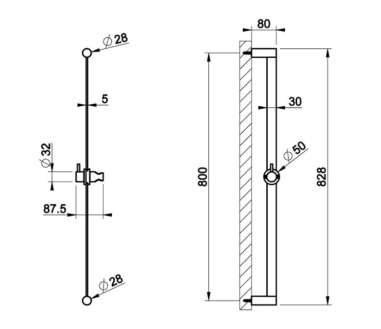 Душевая стойка Gessi GESSI 316 - фото-2 | interior market