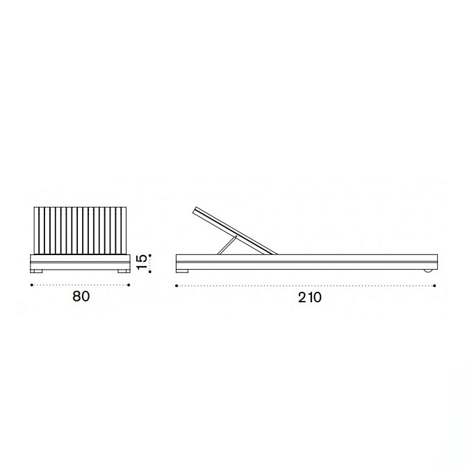 Шезлонг Ethimo Essenza - фото-6 | interior market