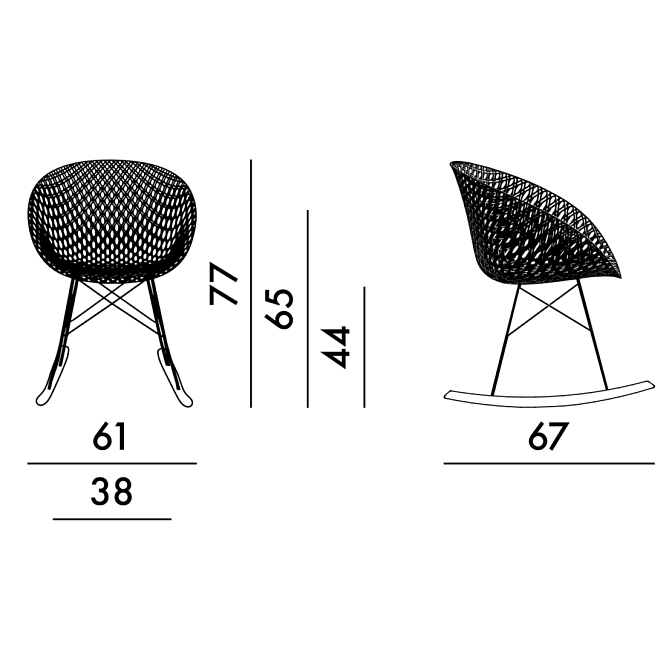 Кресло Kartell Smatrik - фото-5 | interior market