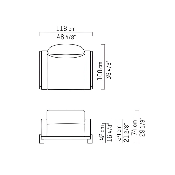Кресло для улицы Studio Piet Boon BENTE - фото-3 | interior market