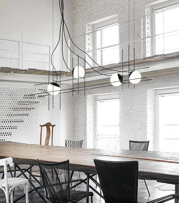 Потолочный светильник  Vistosi PLOT FRAME - фото-2 | interior market Потолочный светильник  Vistosi PLOT FRAME - фото-2 | interior market