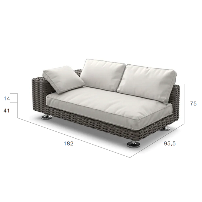 Модульный диван Dedon PAROS - фото-4 | interior market