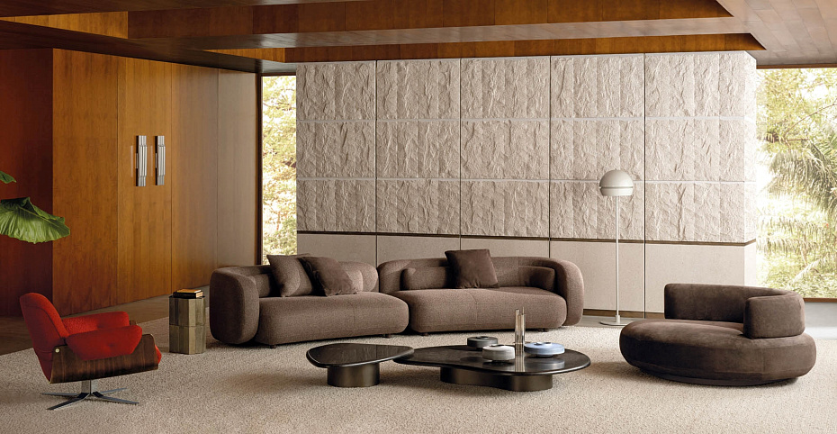 Кресло с подушкой Minotti Bézier DX - фото-5 | interior market