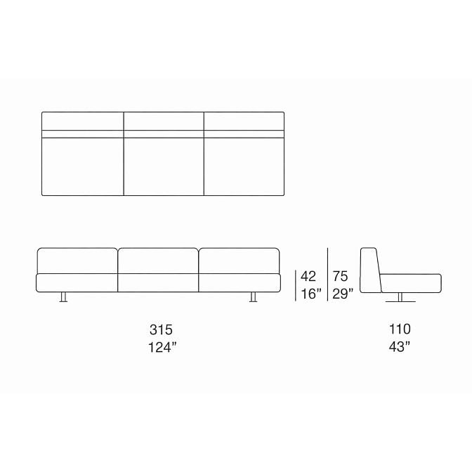 Диван Paola lenti Move - фото-5 | interior market