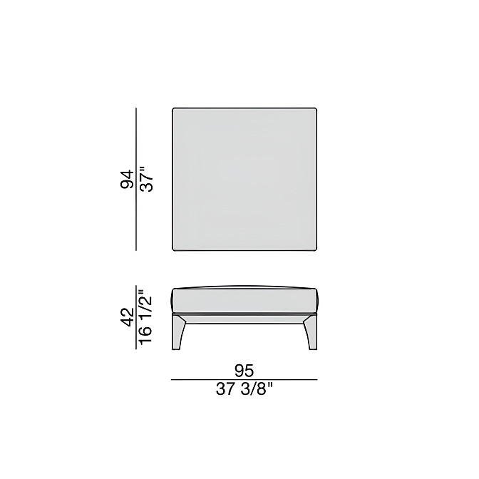 Пуф Porada Fellow - фото-3 | interior market