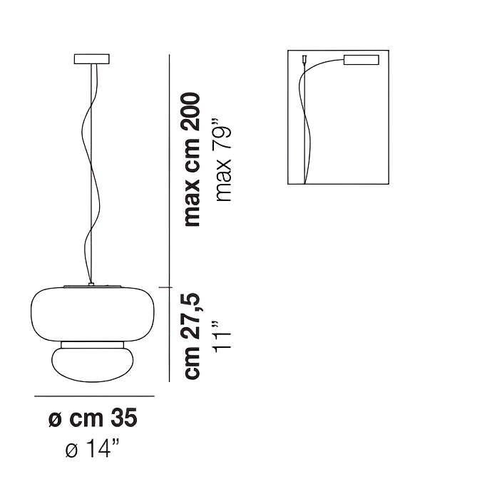 Потолочный светильник  Vistosi FARO - фото-3 | interior market
