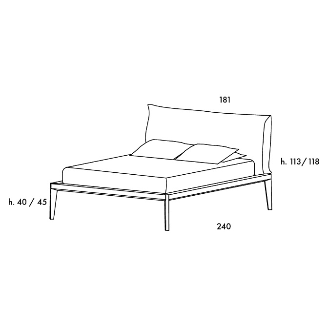 Кровать Olivieri ANDREA - фото-4 | interior market