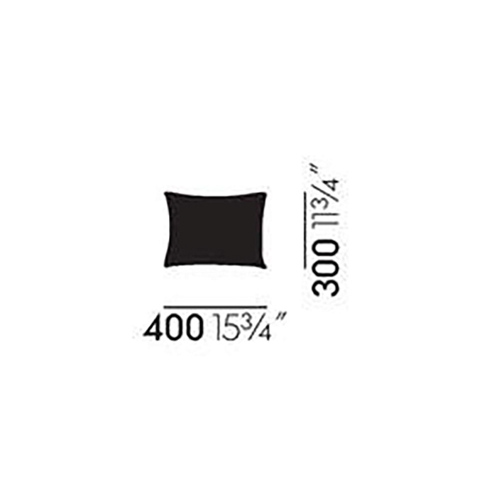 Декоративная подушка  Vitra Double Heart 2 - фото-3 | interior market