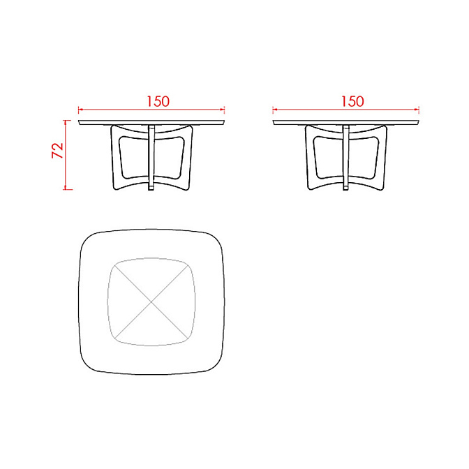 Обеденный стол JNL Theodora - фото-3 | interior market