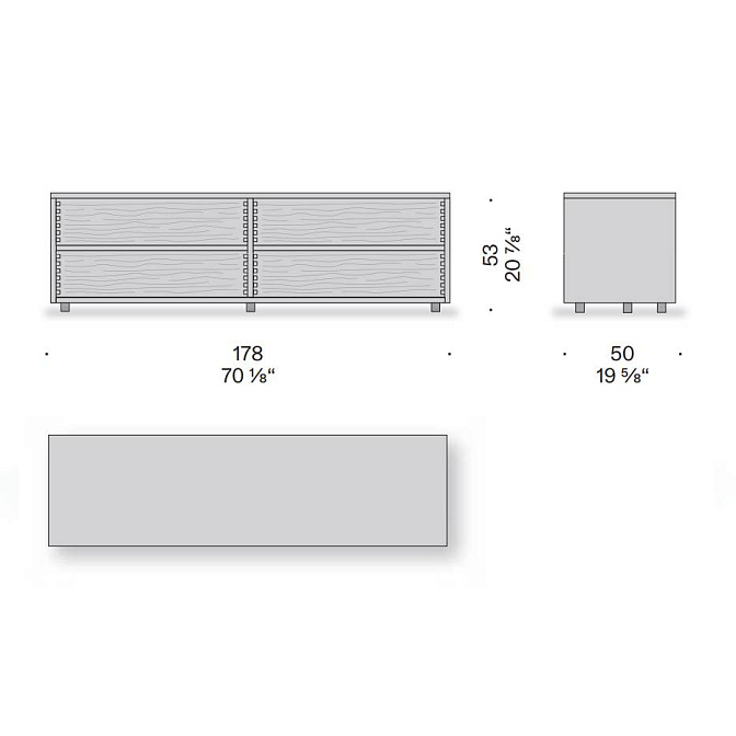 Комод De Padova WOOD-IN - фото-6 | interior market
