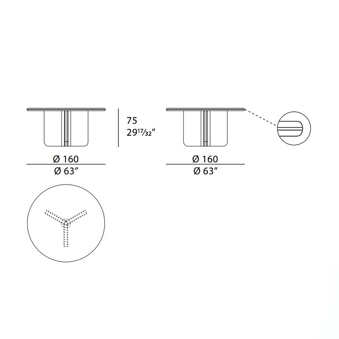 Стол обеденный Turri Madison - фото-4 | interior market