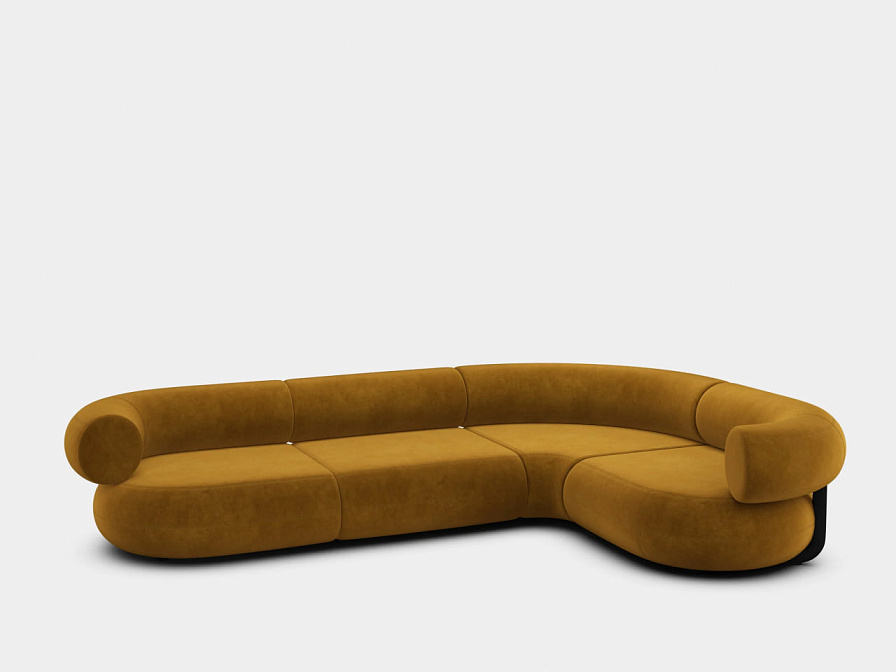 Модульный диван Tom Dixon Fat Right Corner Modular Sofa - фото-2 | interior market