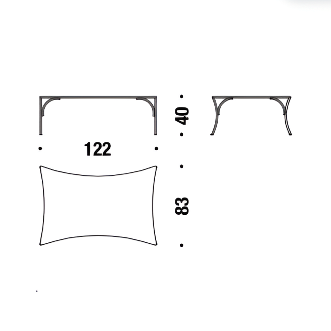 Стол для улицы Moroso ARCO - фото-2 | interior market
