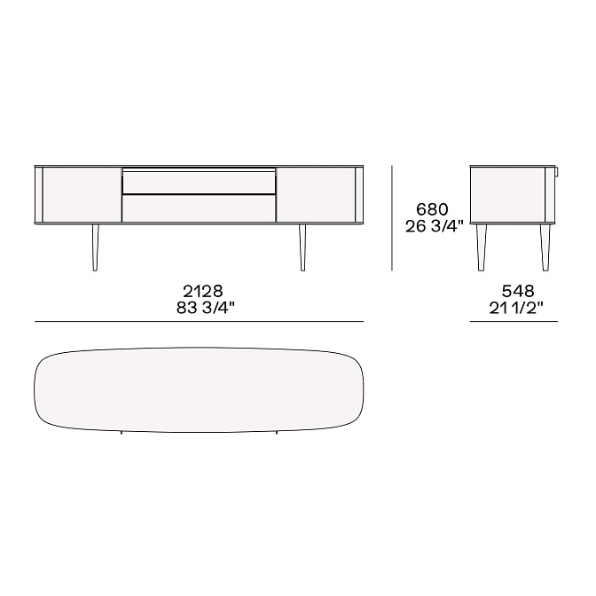 Комод Poliform Symphony - фото-2 | interior market