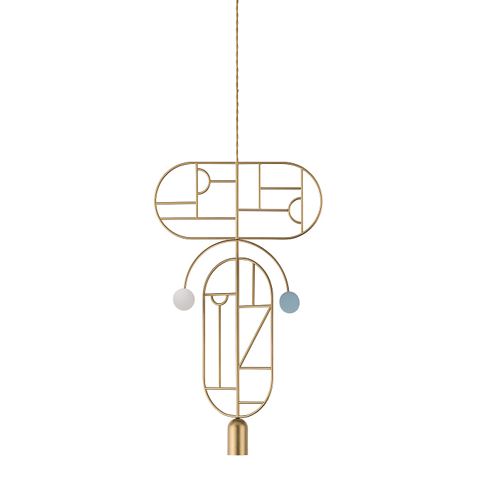 Потолочный светильник NOMON Wooden Dots - фото-1 | interior market