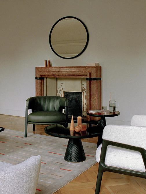 Зеркало Poltrona frau Duo - фото-3 | interior market