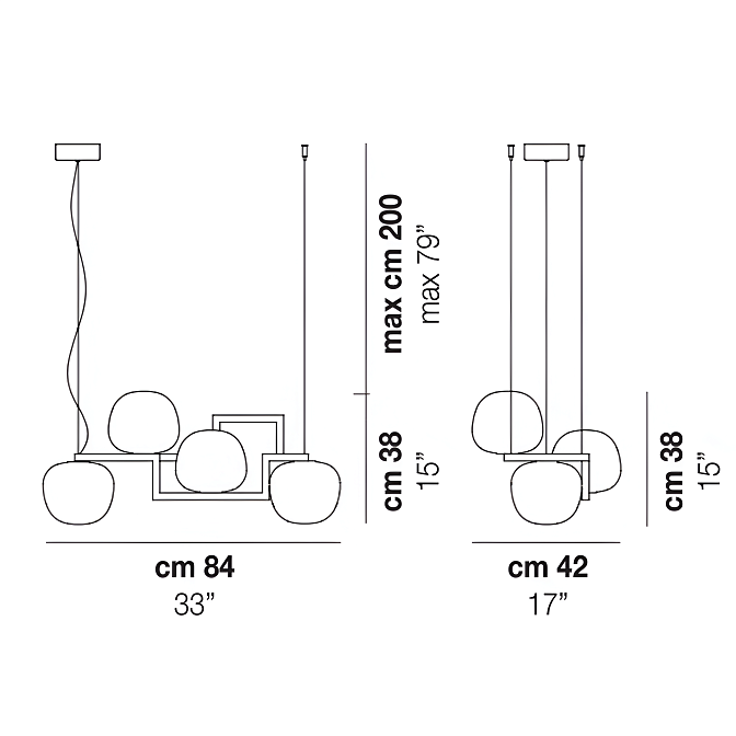 Потолочный светильник  Vistosi Globose - фото-4 | interior market