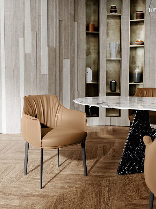 Обеденный стул Poltrona frau Archibald large - фото-5 | interior market