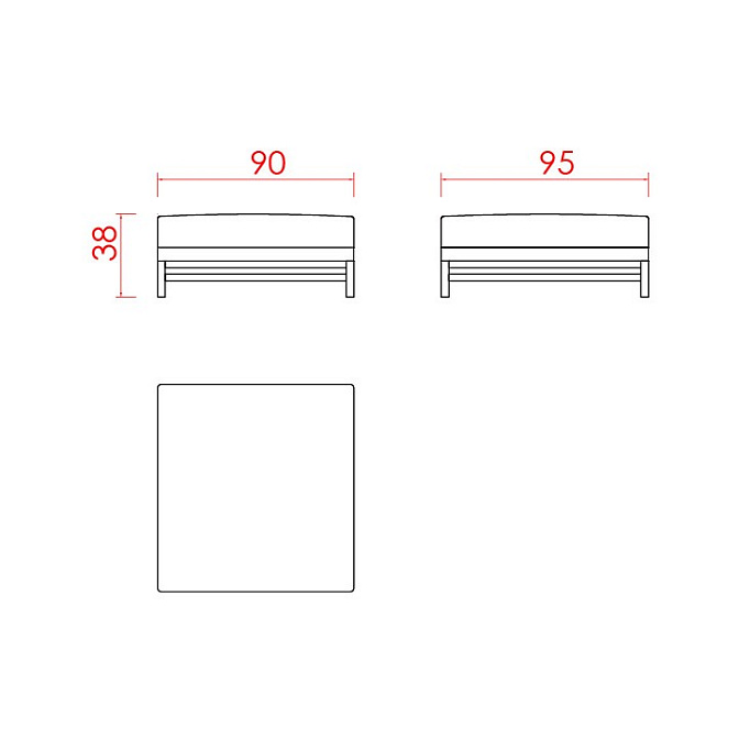 Пуф JNL Shanghai  - фото-2 | interior market