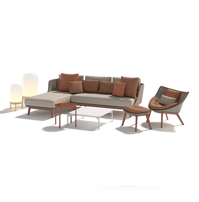Кресло для улицы Dedon MBRACE ALU - фото-2 | interior market