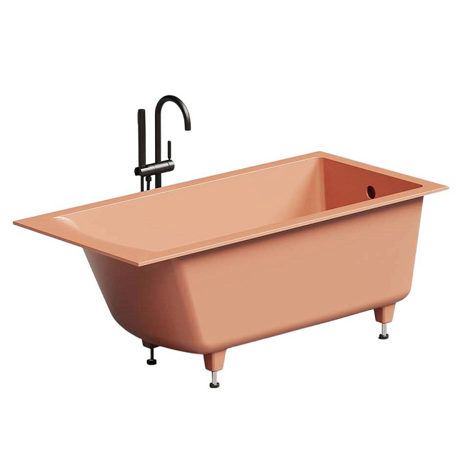 Встраиваемая ванна глянцевая SALINI CASCATA 150x70 - фото-1 | interior market