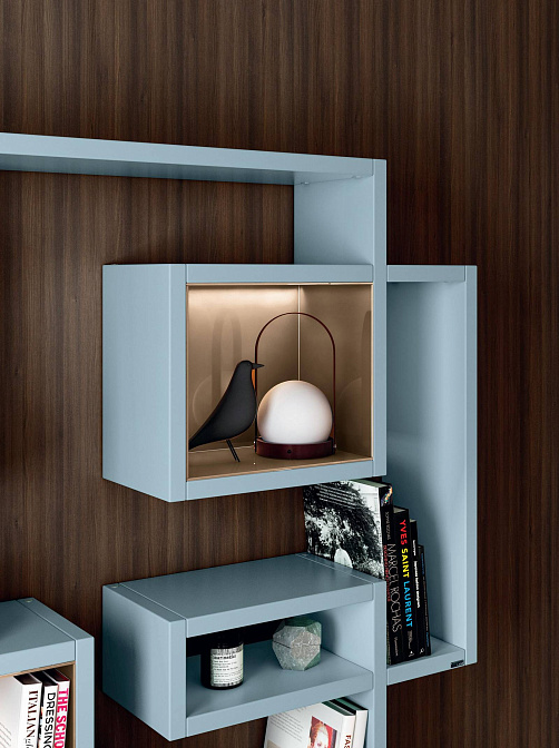 Модульный настенный стеллаж Lago LagoLinea - фото-2 | interior market