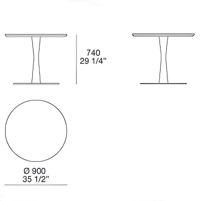Обеденный стол Poliform Flute - фото-2 | interior market