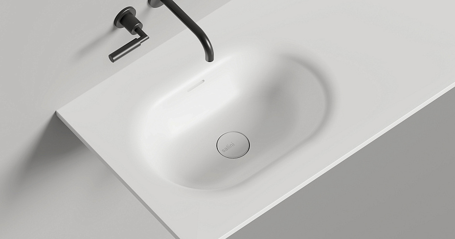 Раковина подвесная SALINI ONDA FLOW OVAL - фото-2 | interior market